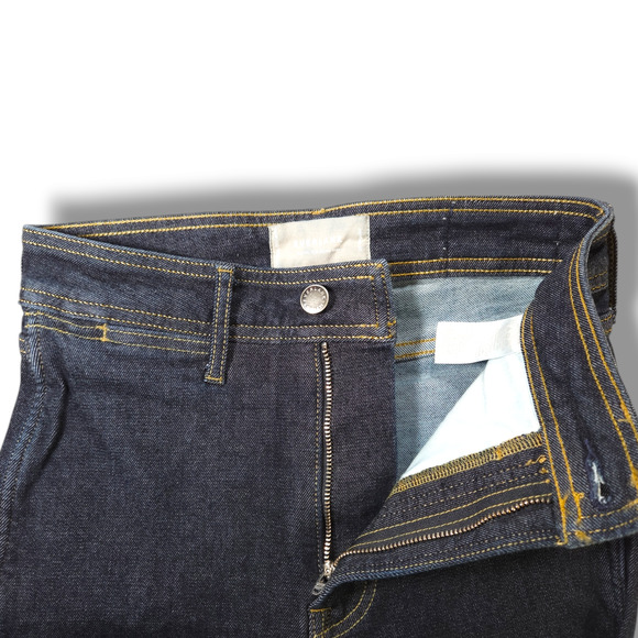 EUC Everlane Way-High Clean Front Organic Cotton Skinny Jeans Sz 26x28.50 Indigo - Picture 8 of 16